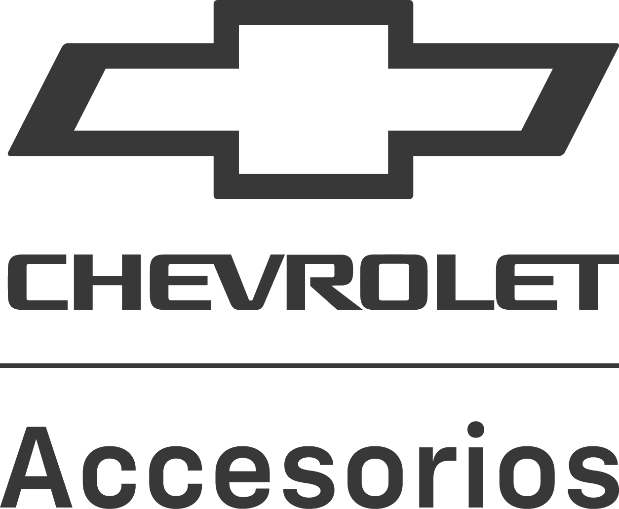 Logotipo de Chevrolet accesorios S10 Max 2025, pickup 4 cilindros